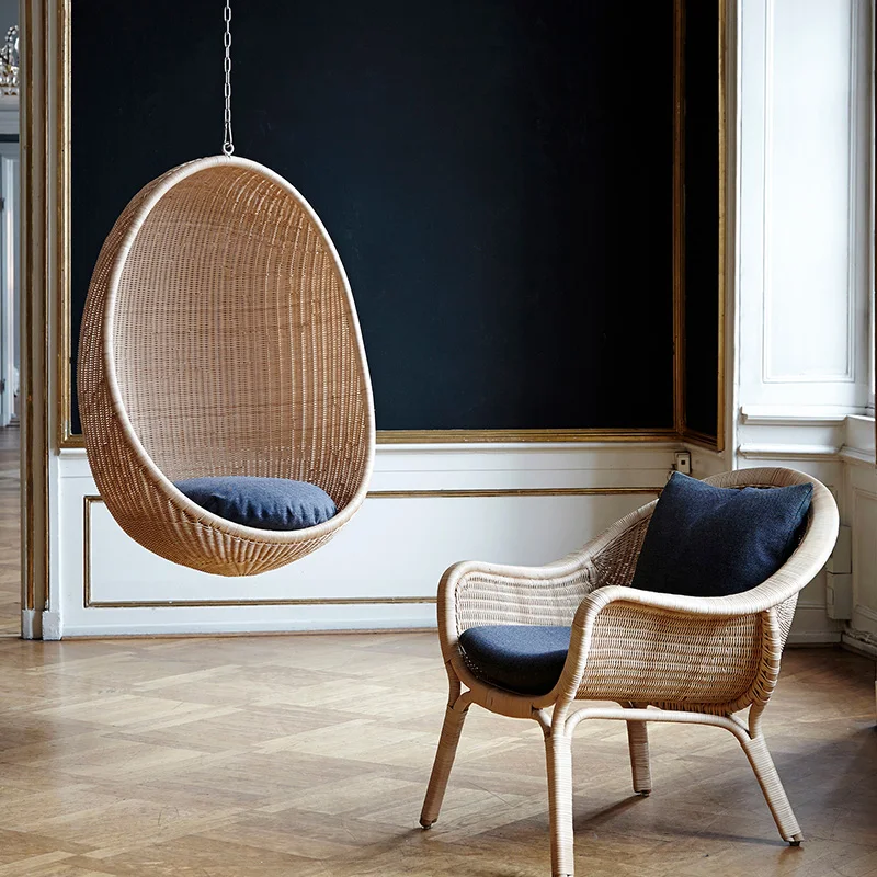Hanging Egg Chair - Outdoor leisure Hanging swing Garden patio