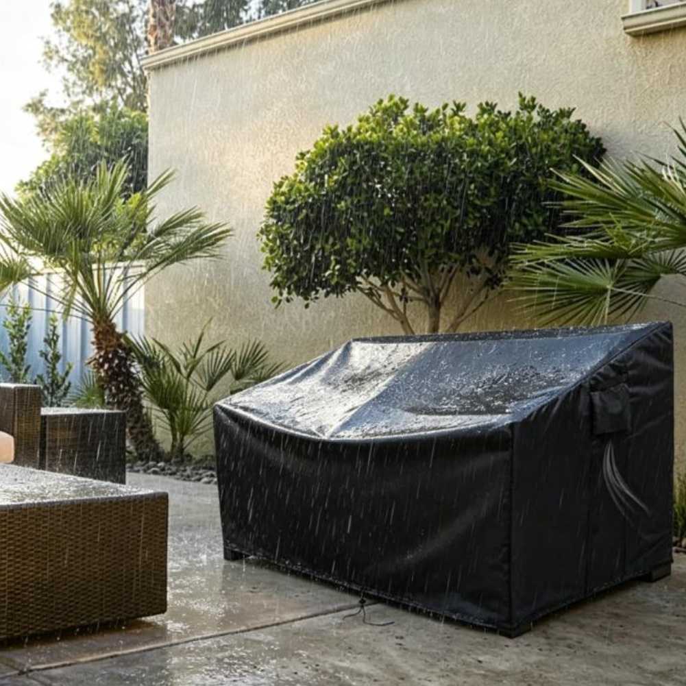Outdoor Furniture Fabric Waterproof - Heavy-Duty Patio Sofa Cover Waterproof Outdoor