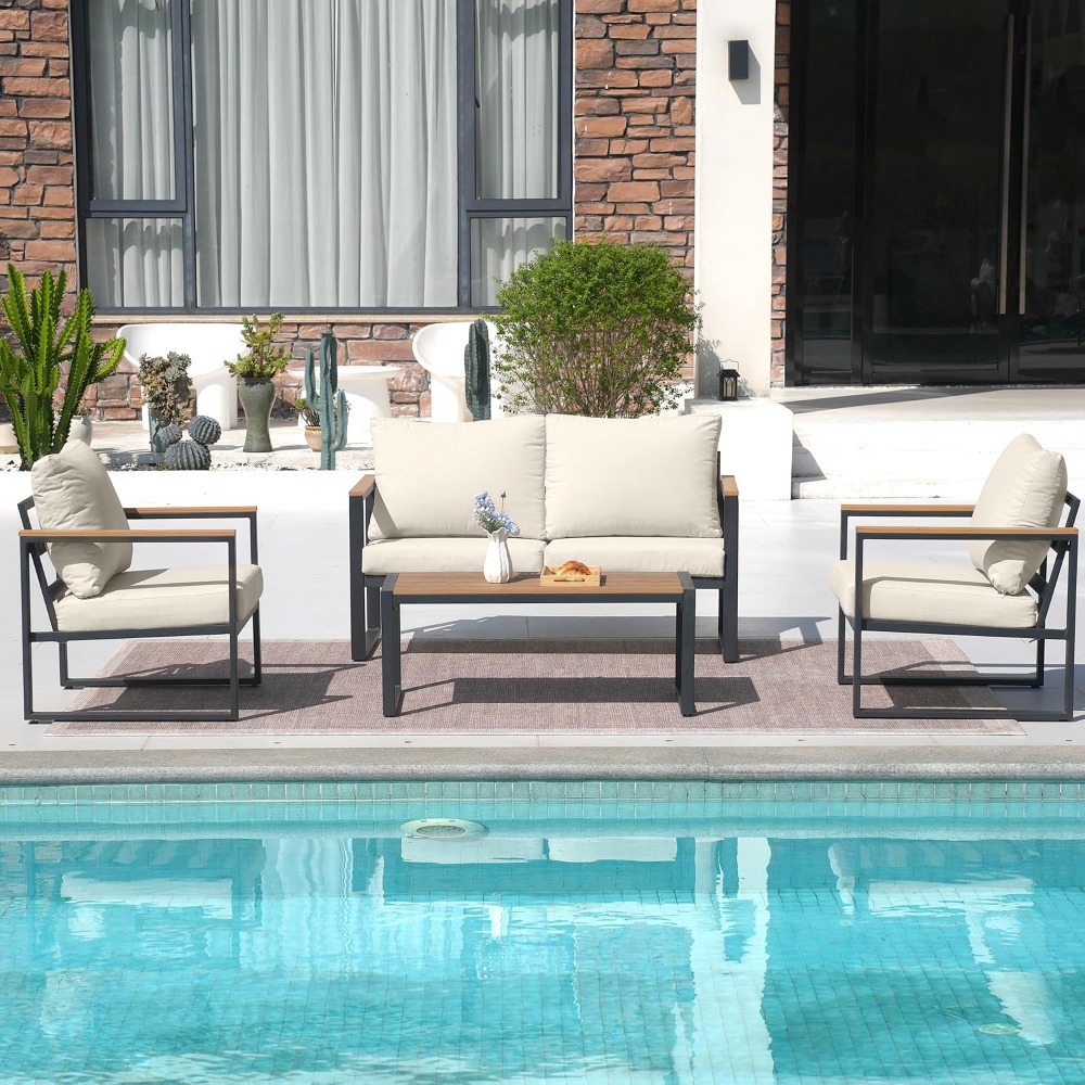 Outdoor Furniture Deals - Exclusive Deal 4-Piece Outdoor Patio Furniture