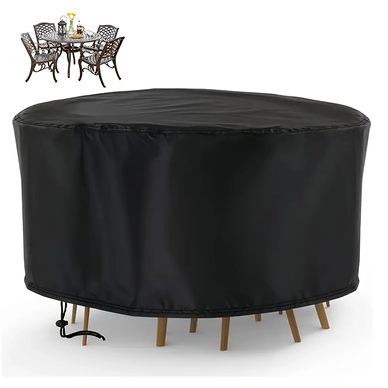 Outdoor Furniture Deals - Waterproof Round Patio Furniture Cover -