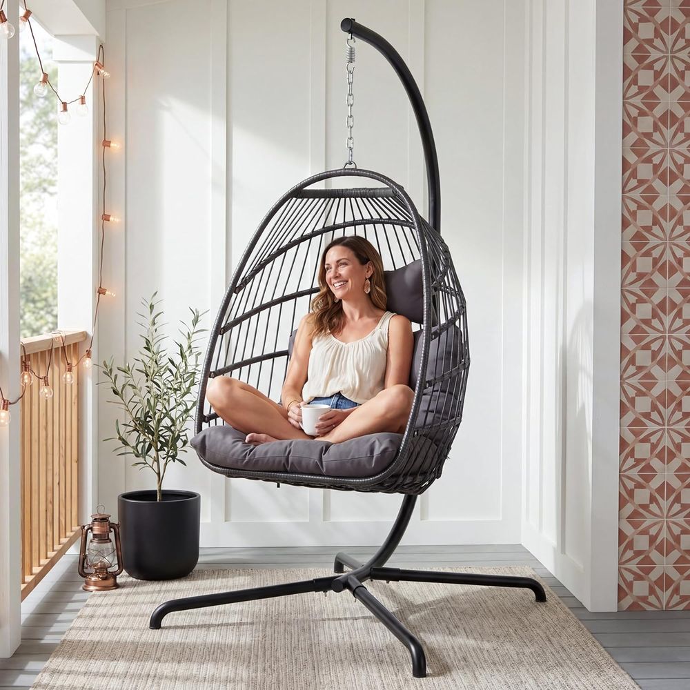 Durable Outdoor Hanging Egg Ch - Hanging Egg Chair recension och pris
