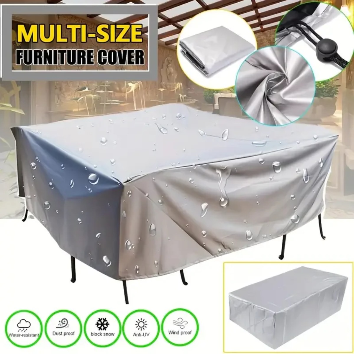240 Sizes of Patio Furniture C - Outdoor Furniture Fabric Waterproof recension och pris