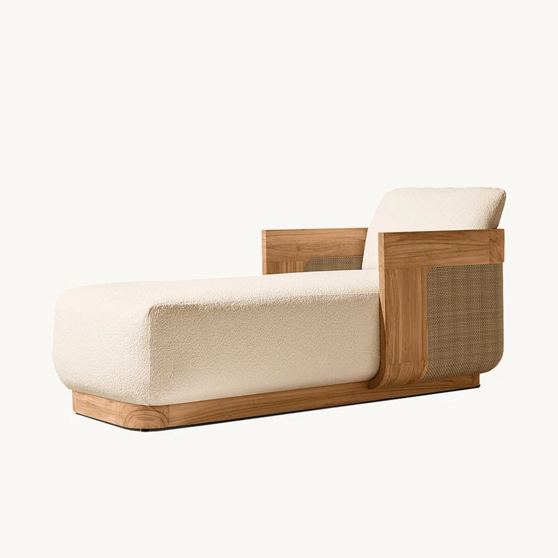Sun Beach Lounge Chair & Daybe - Outdoor Furniture Teak Wood recension och pris