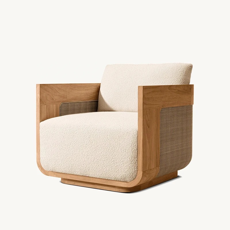 Sun Beach Lounge Chair & Daybe - Outdoor Furniture Teak Wood recension och pris