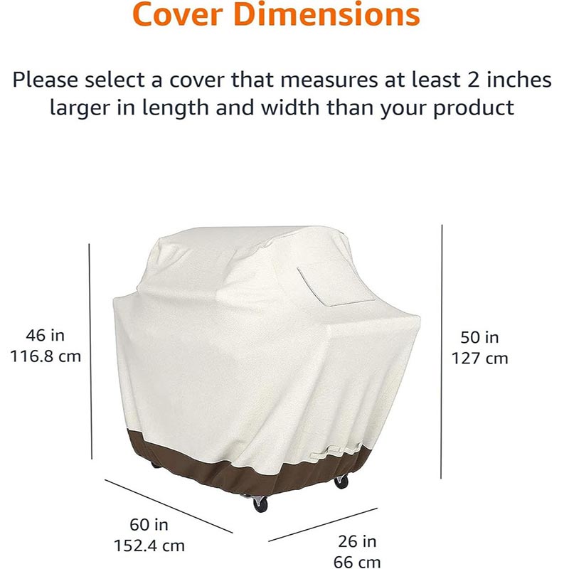 210D BBQ Beige Barbecue Grill  - Outdoor Furniture Fabric Waterproof recension och pris