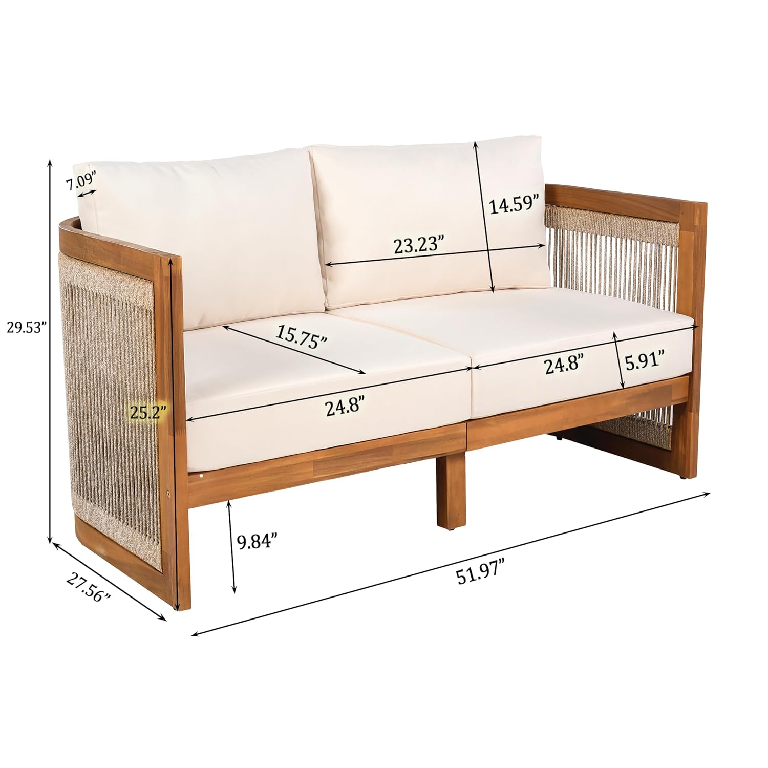4-Piece Patio Conversation Set - Outdoor Furniture Deals recension och pris