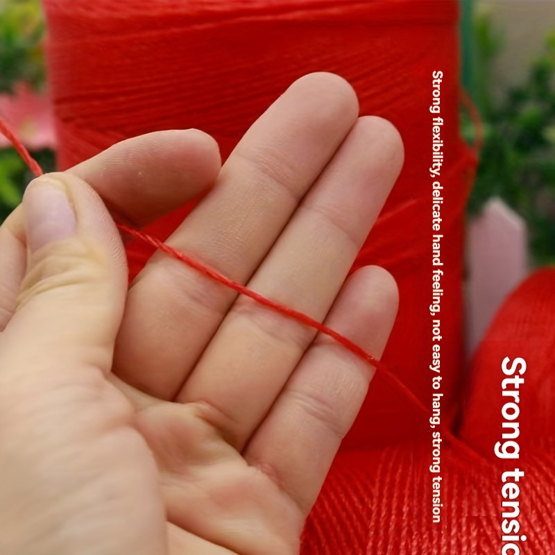 Industrial Red String Construc - Outdoor Furniture Rope recension och pris