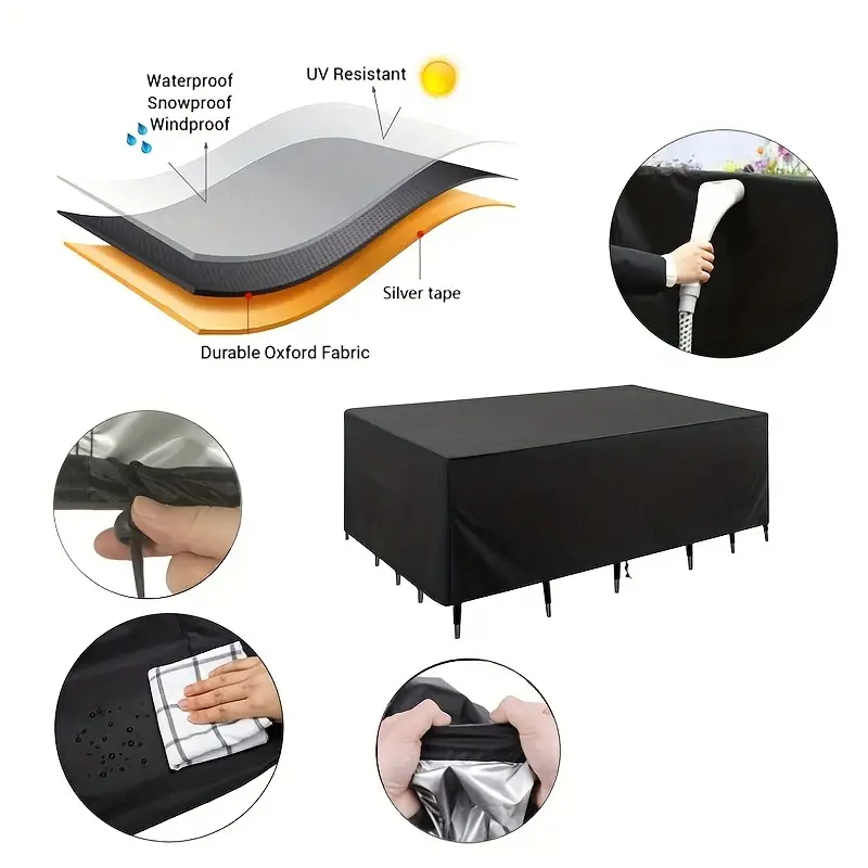 218 Sizes of Patio Furniture C - Outdoor Furniture Fabric Waterproof recension och pris