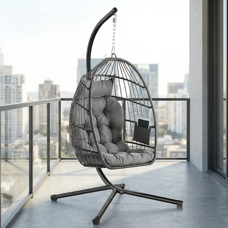 Hanging Egg Chair with Stand – - Hanging Egg Chair recension och pris