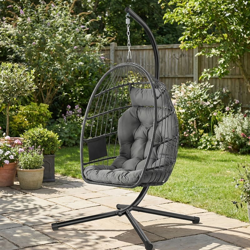Hanging Egg Chair with Stand – - Hanging Egg Chair recension och pris