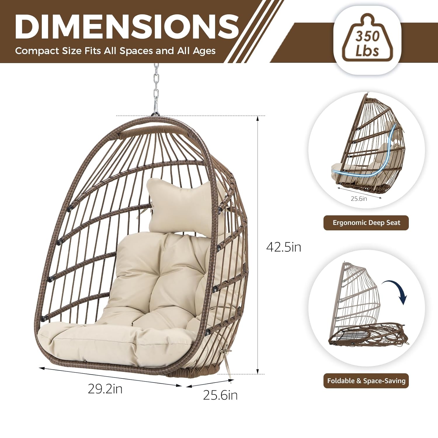 Outdoor Hanging Egg Chair With - Outdoor Furniture Rh recension och pris