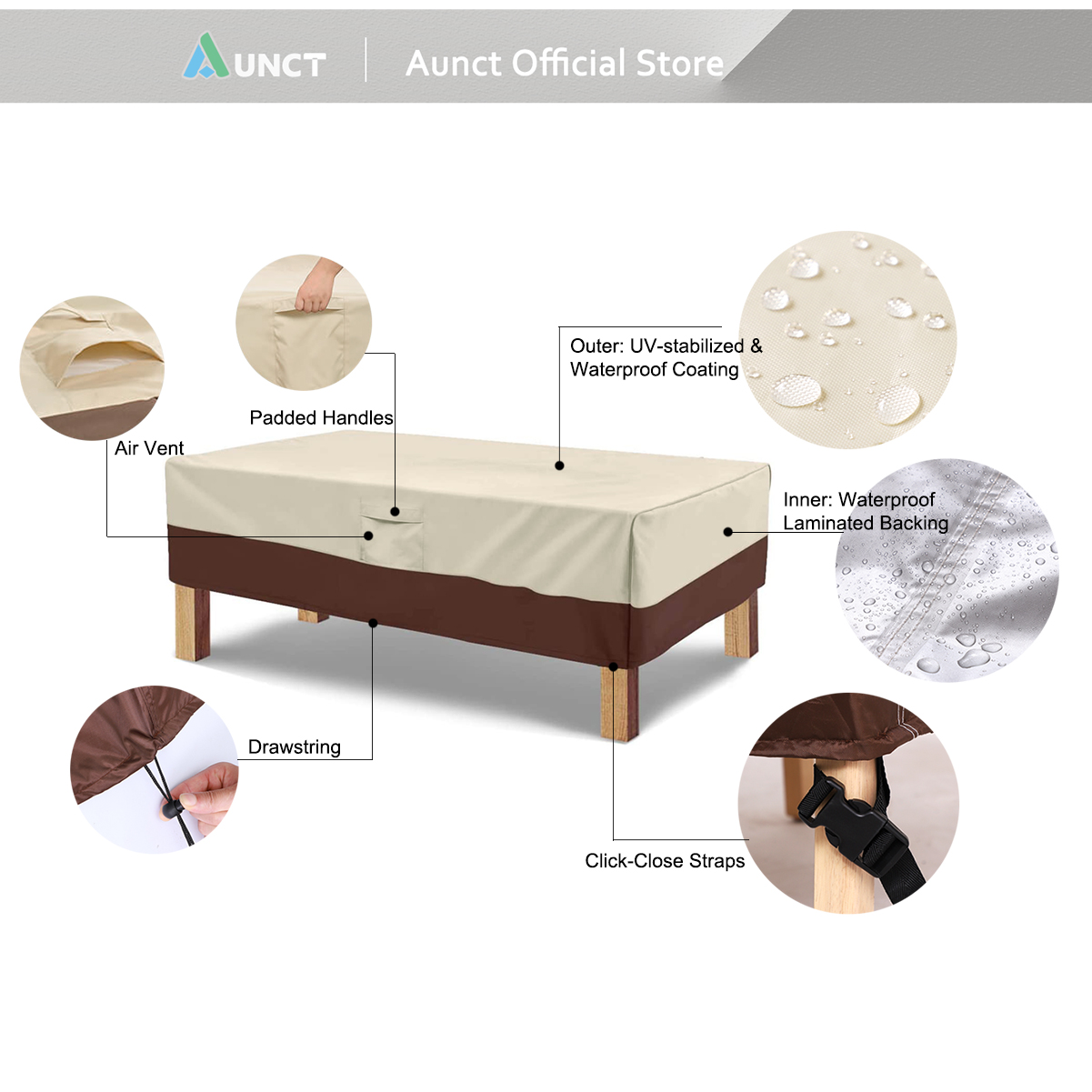 420D HEAVY DUTY Outdoor Garden - Outdoor Furniture Fabric Waterproof recension och pris
