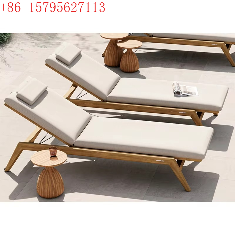 Hotel Luxury Lounge Chair Rope - Outdoor Furniture Teak Wood recension och pris