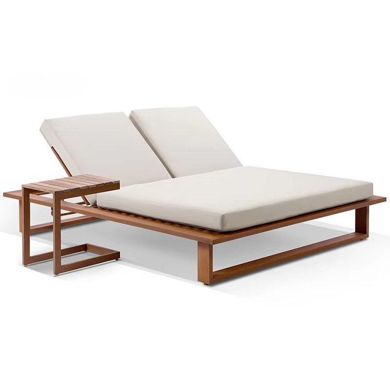 Hotel Luxury Lounge Chair Rope - Outdoor Furniture Teak Wood recension och pris