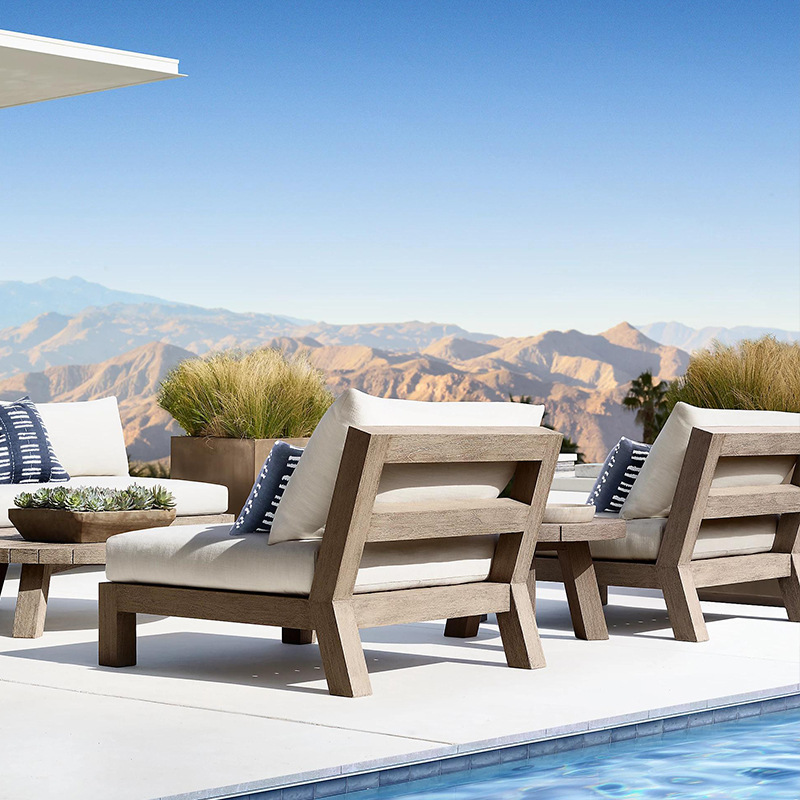 Luxury Waterproof Modern Garde - Outdoor Furniture Teak Wood recension och pris