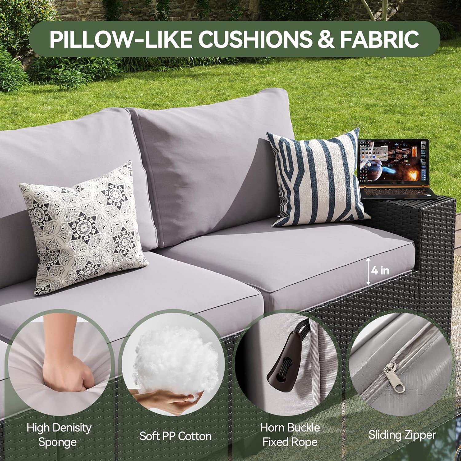 Outdoor Patio Furniture Set wi - Outdoor Furniture Deals recension och pris