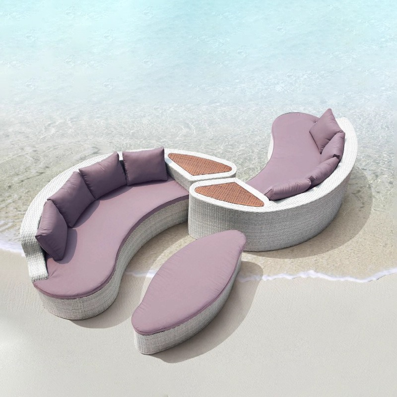 Round rattan sofa exhibition h - Outdoor Furniture Exhibition recension och pris