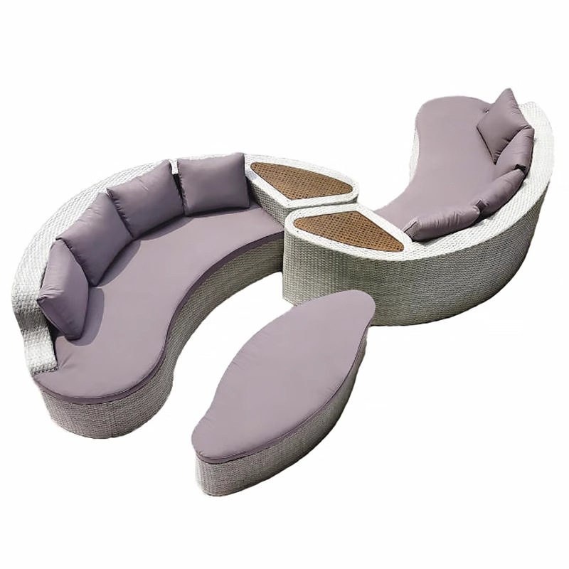 Round rattan sofa exhibition h - Outdoor Furniture Exhibition recension och pris