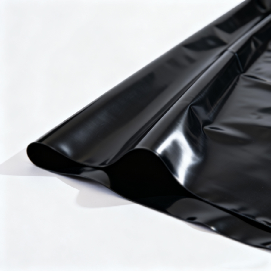 Durable Pure Black PVC Waterpr - Outdoor Furniture Fabric Waterproof recension och pris