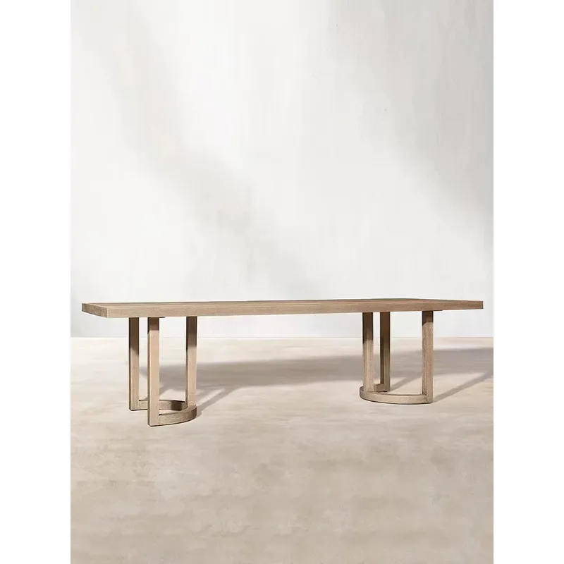 Nordic Outdoor Teak Wood Dinin - Outdoor Furniture Teak Wood recension och pris