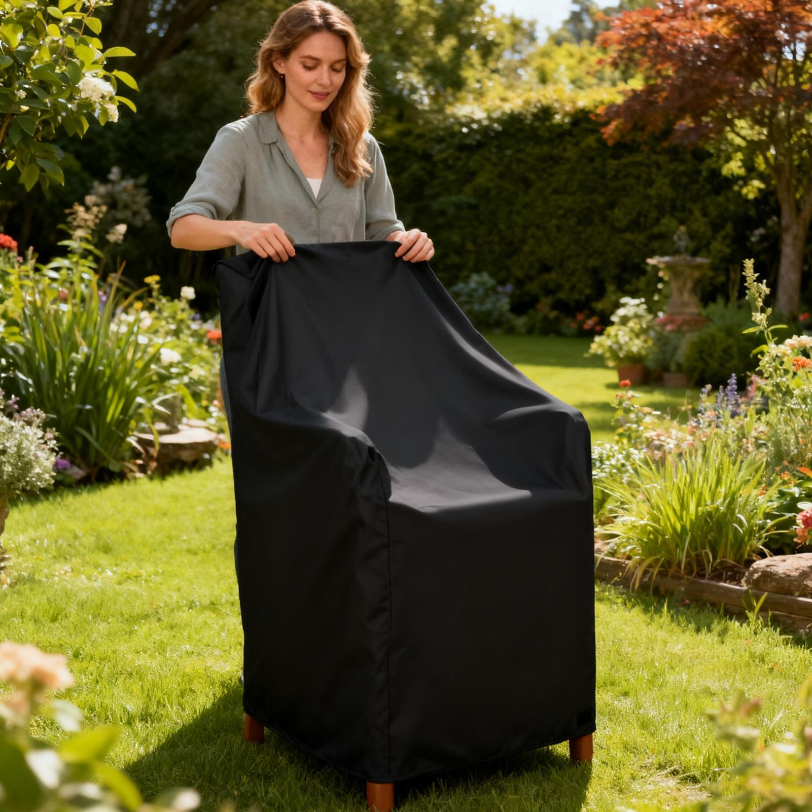 Garden Chair Cover Heavy Duty  - Outdoor Furniture Fabric Waterproof recension och pris