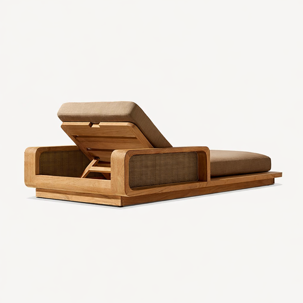 Outdoor Lounger Chair Hotel Ou - Outdoor Furniture Teak Wood recension och pris