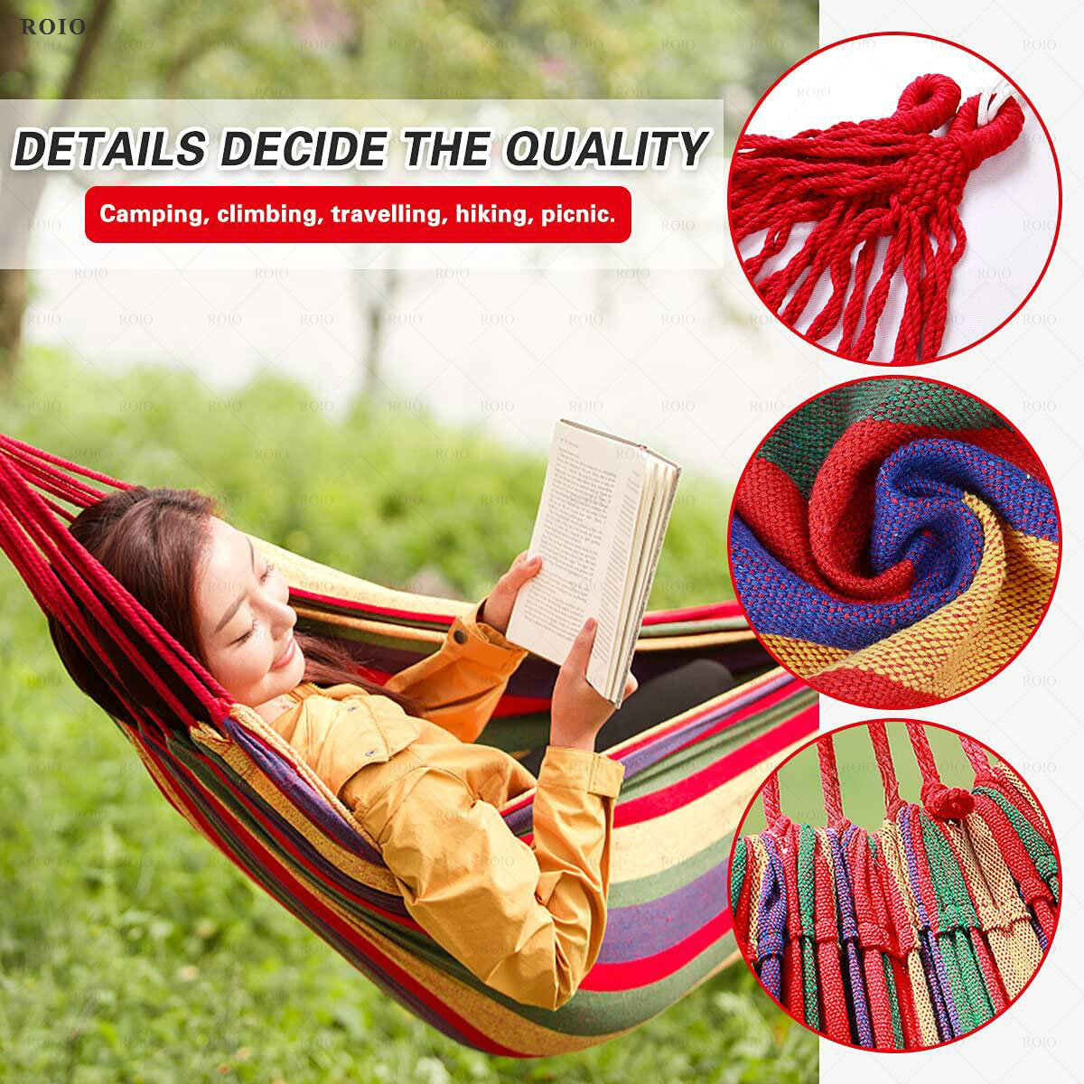Camping Hammock Thickened Dura - Outdoor Furniture Rh recension och pris