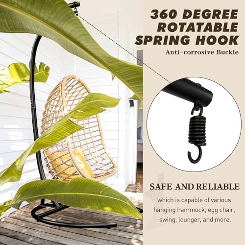 Hammock Stand ONLY, 300lbs Cap - Hanging Egg Chair recension och pris