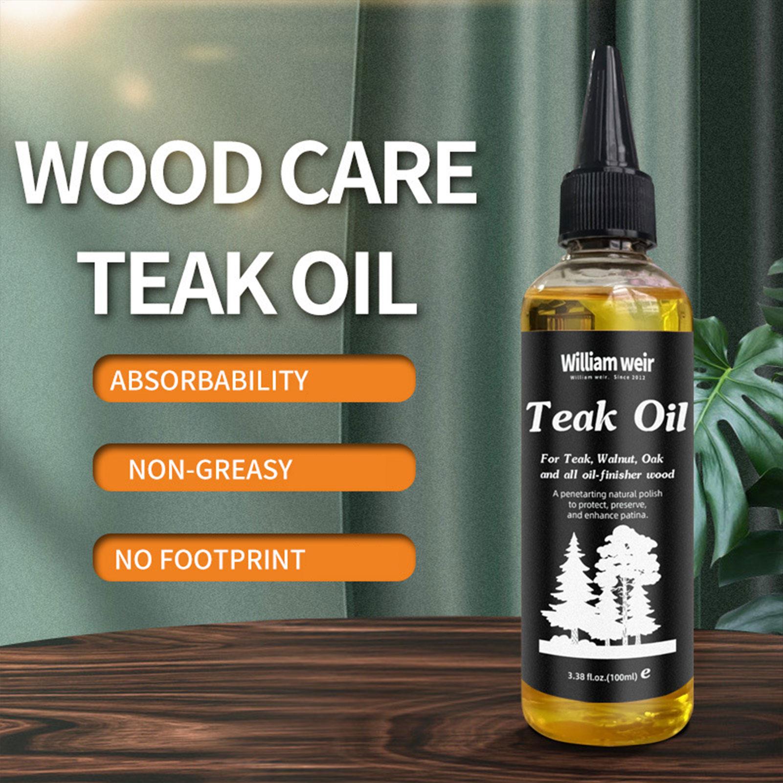 100ml Furniture Oil Wood Polis - Outdoor Furniture Teak Wood recension och pris