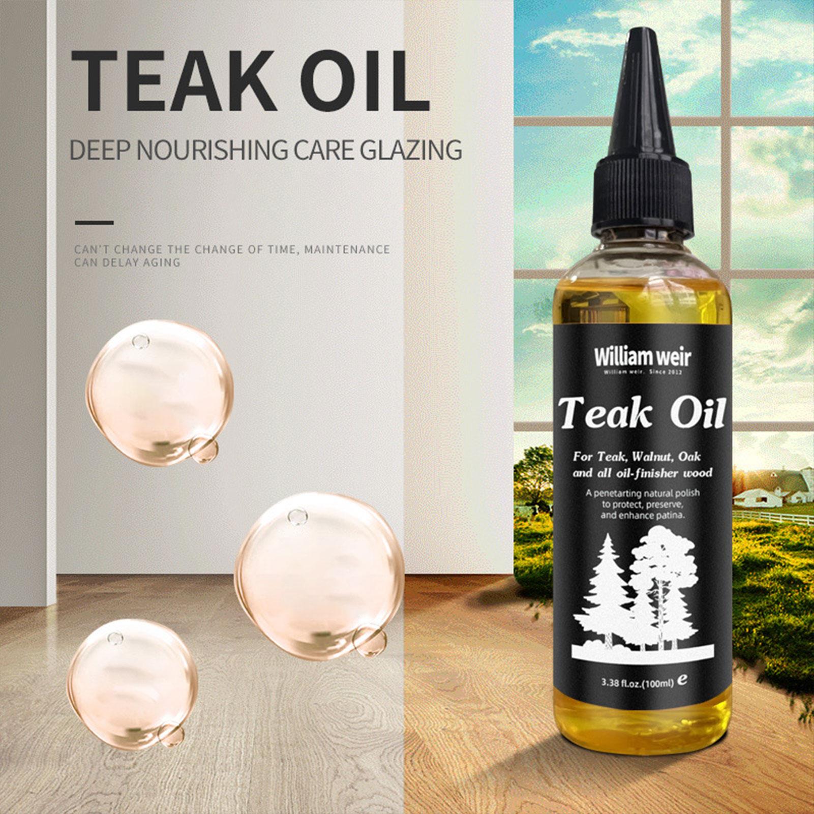 100ml Furniture Oil Wood Polis - Outdoor Furniture Teak Wood recension och pris