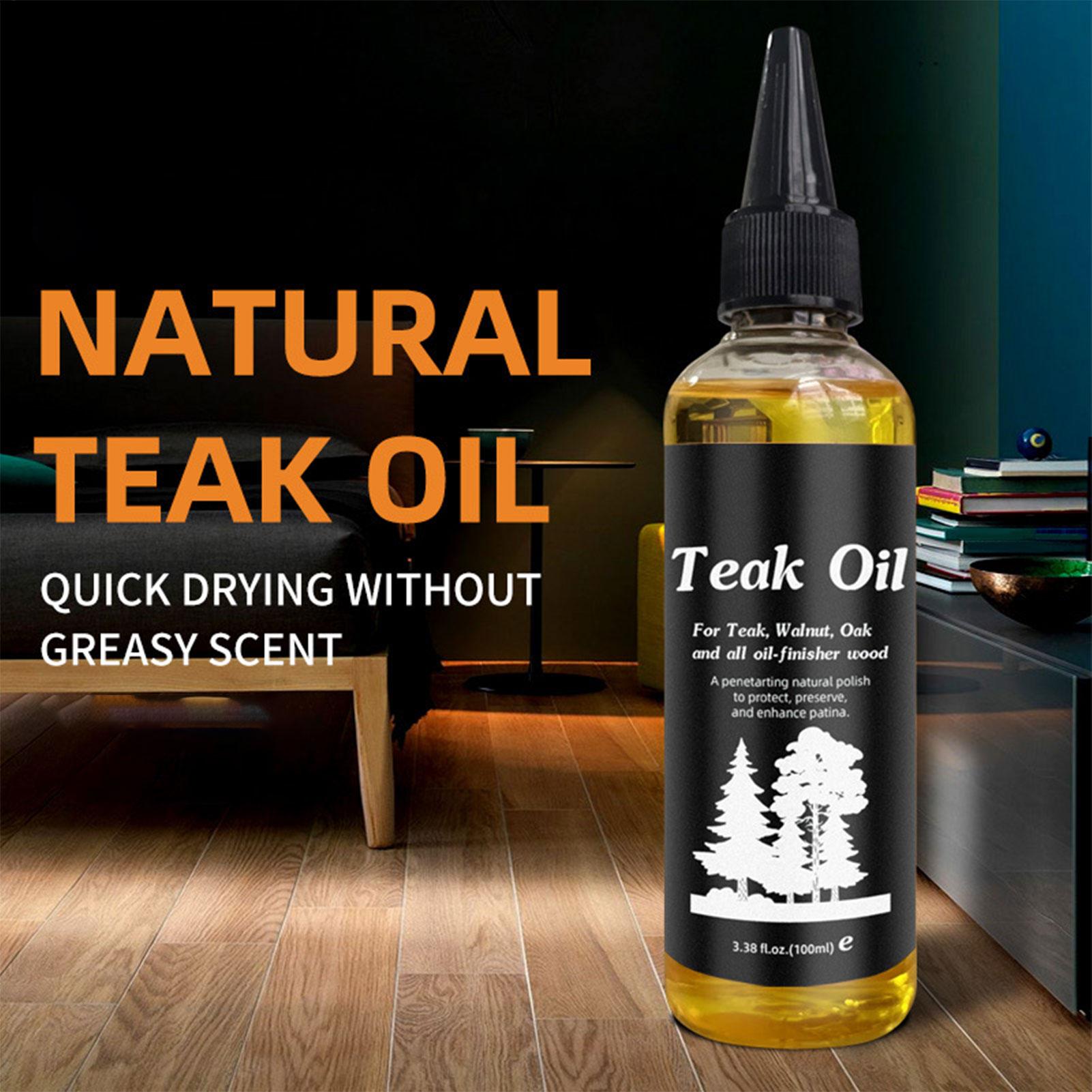 100ml Furniture Oil Wood Polis - Outdoor Furniture Teak Wood recension och pris