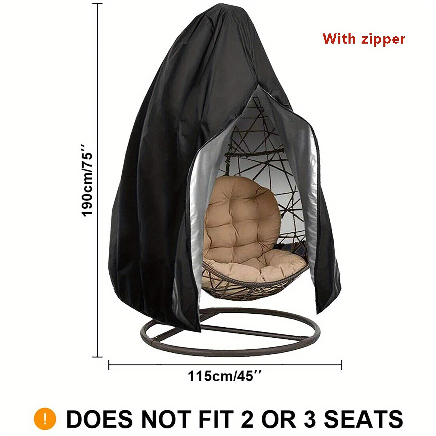 Waterproof Anti-UV Heavy Duty  - Hanging Egg Chair recension och pris