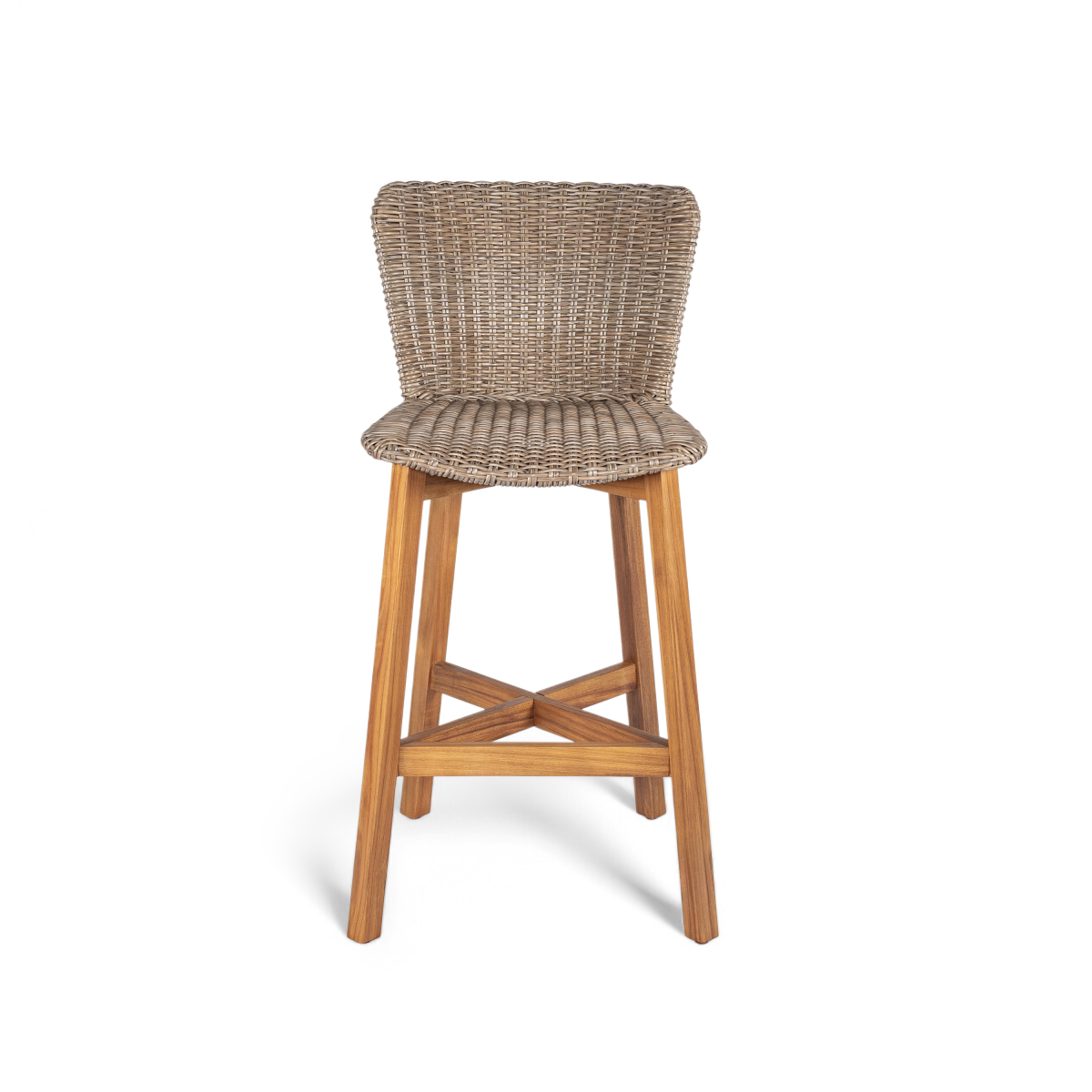 Lymington Outdoor Bar Stool, T - Outdoor Furniture Teak Wood recension och pris