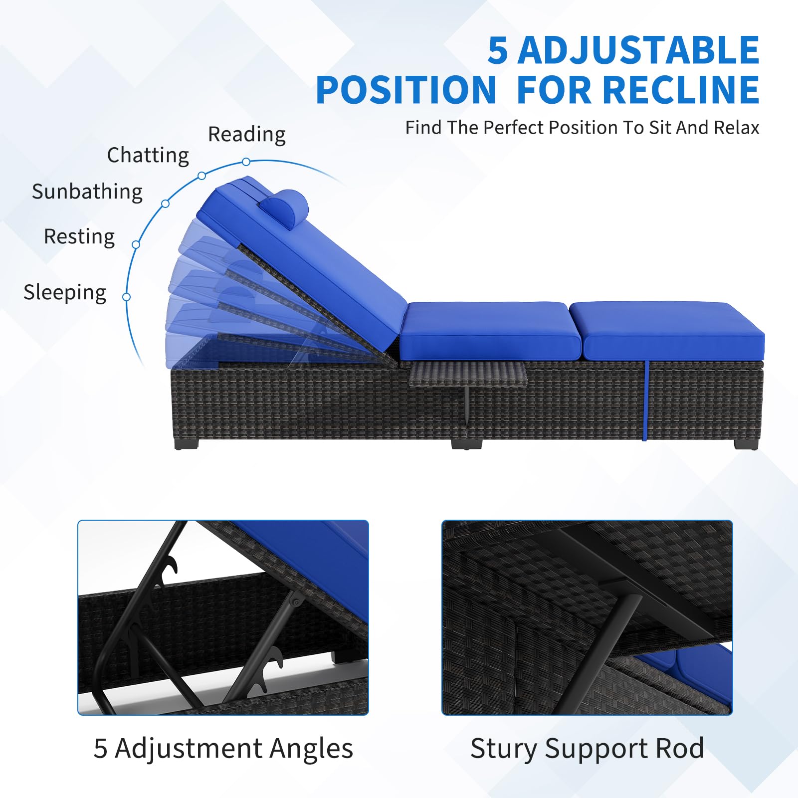 Outdoor Chaise Lounge Chairs S - Outdoor Furniture Deals recension och pris