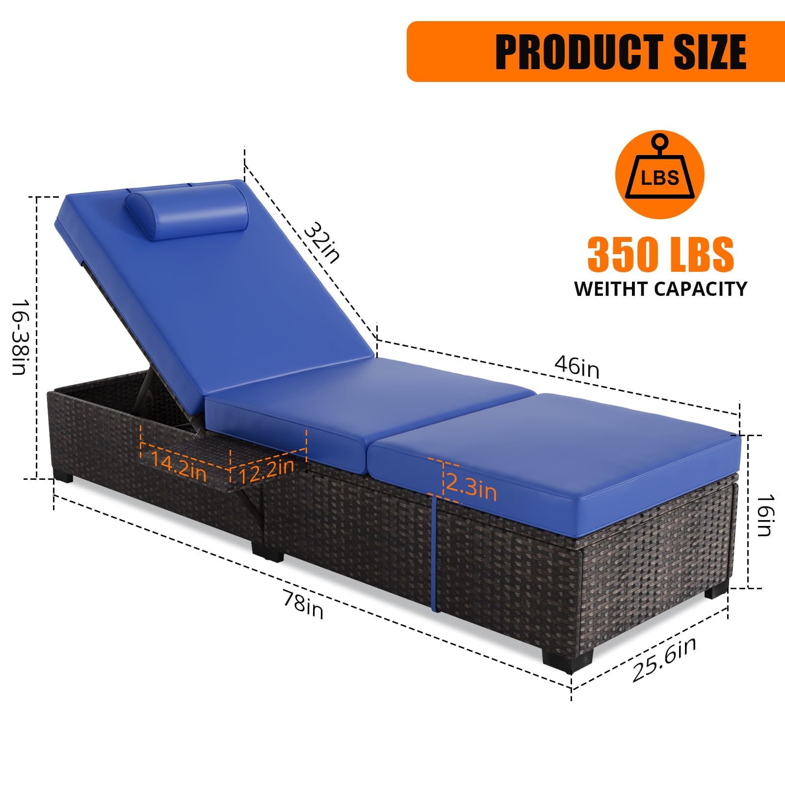 Outdoor Chaise Lounge Chairs S - Outdoor Furniture Deals recension och pris